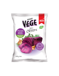 Vege Crisps Purple Sweet Potato 100g x 6